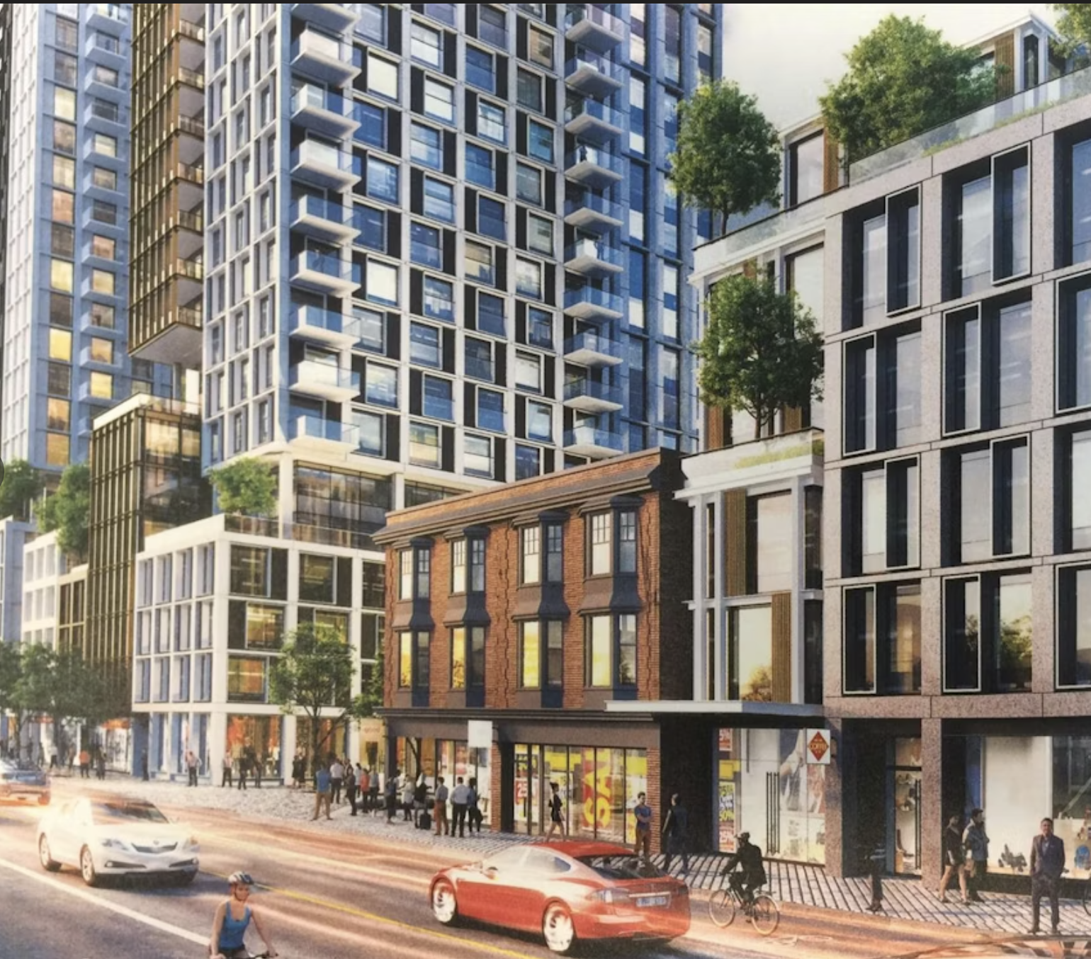 Architectural rendering of The Village Vet+ Annex on Bloor Street West