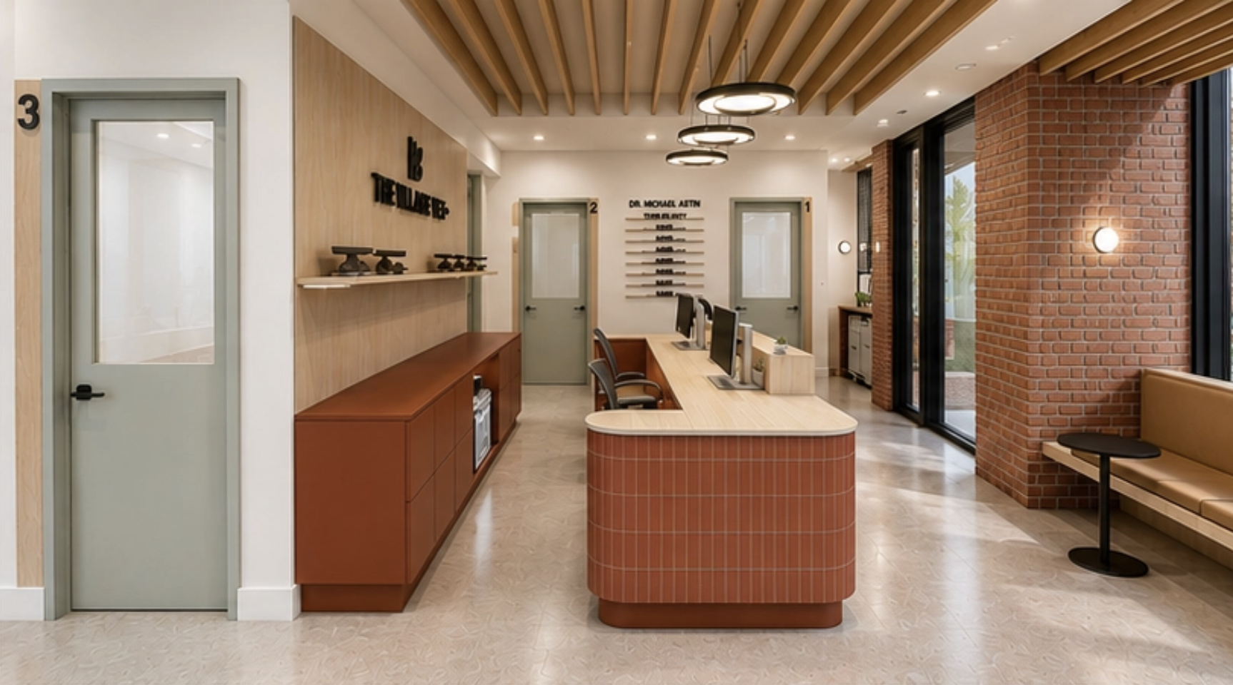 Annex clinic reception rendering