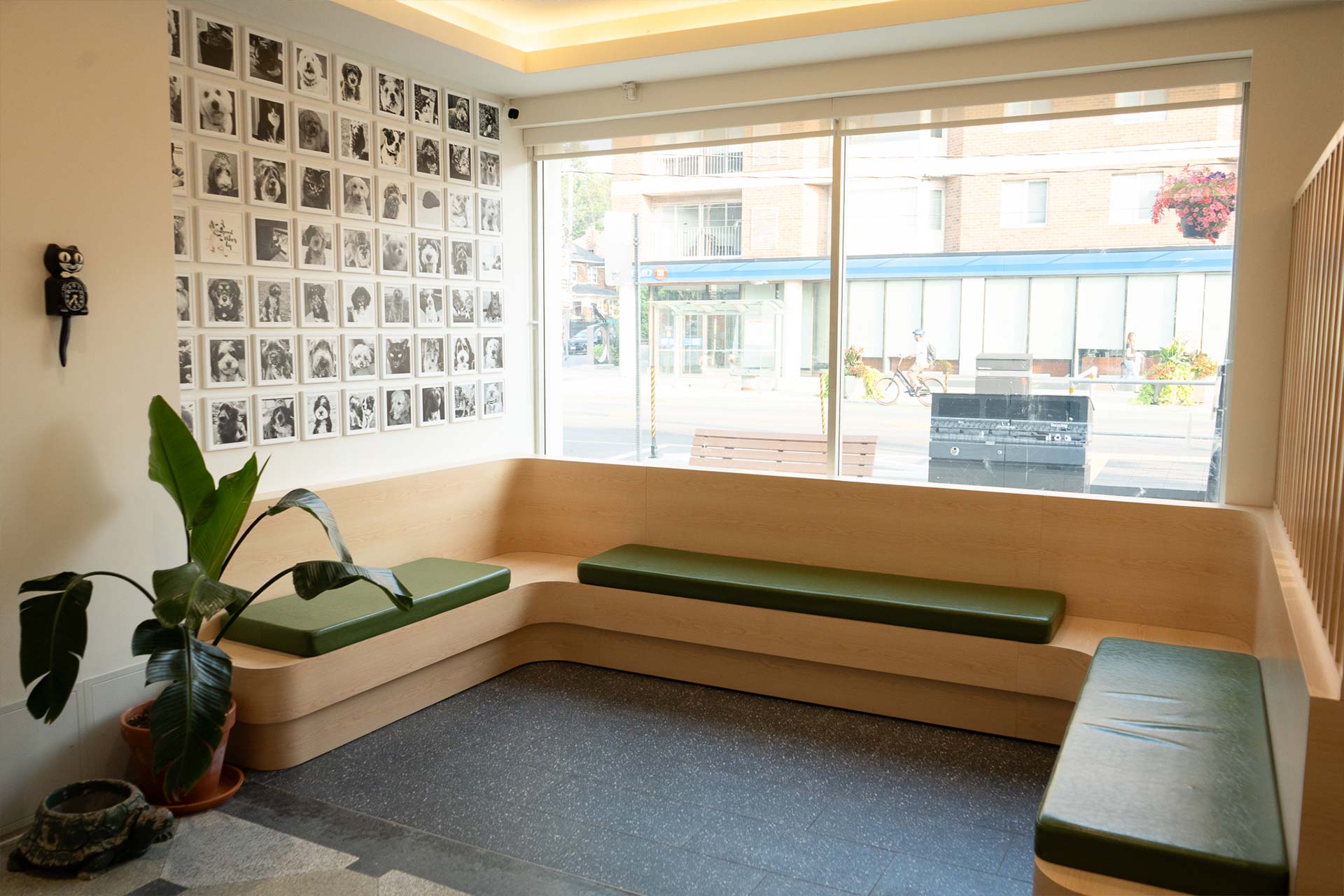 Upper Village Veterinary Hospital lobby