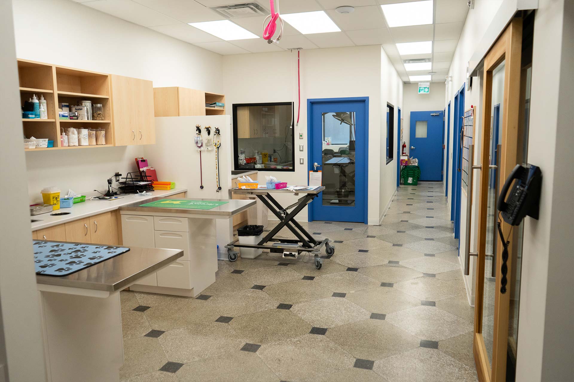 Upper Village treatment area